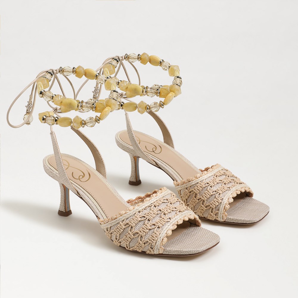 Sam Edelman Pamela Wrap Up Kitten Heel Women s Heels