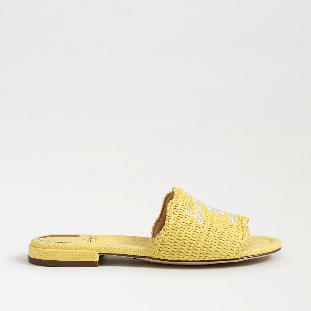 【Sam Edelman】◆大人気◆Evette Slide Sandal◆Sandshell◆ Women's Sam Edelman Evette | Zappos.com