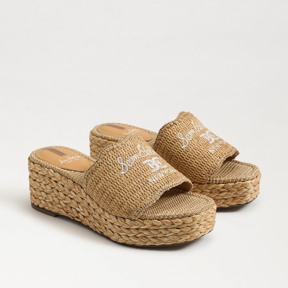 【Sam Edelman】◆Camila Platform Wedge Sandal◆Sandshell◆ Amazon.com | Sam Edelman Camila Wedge Sandal Sand 5 Medium