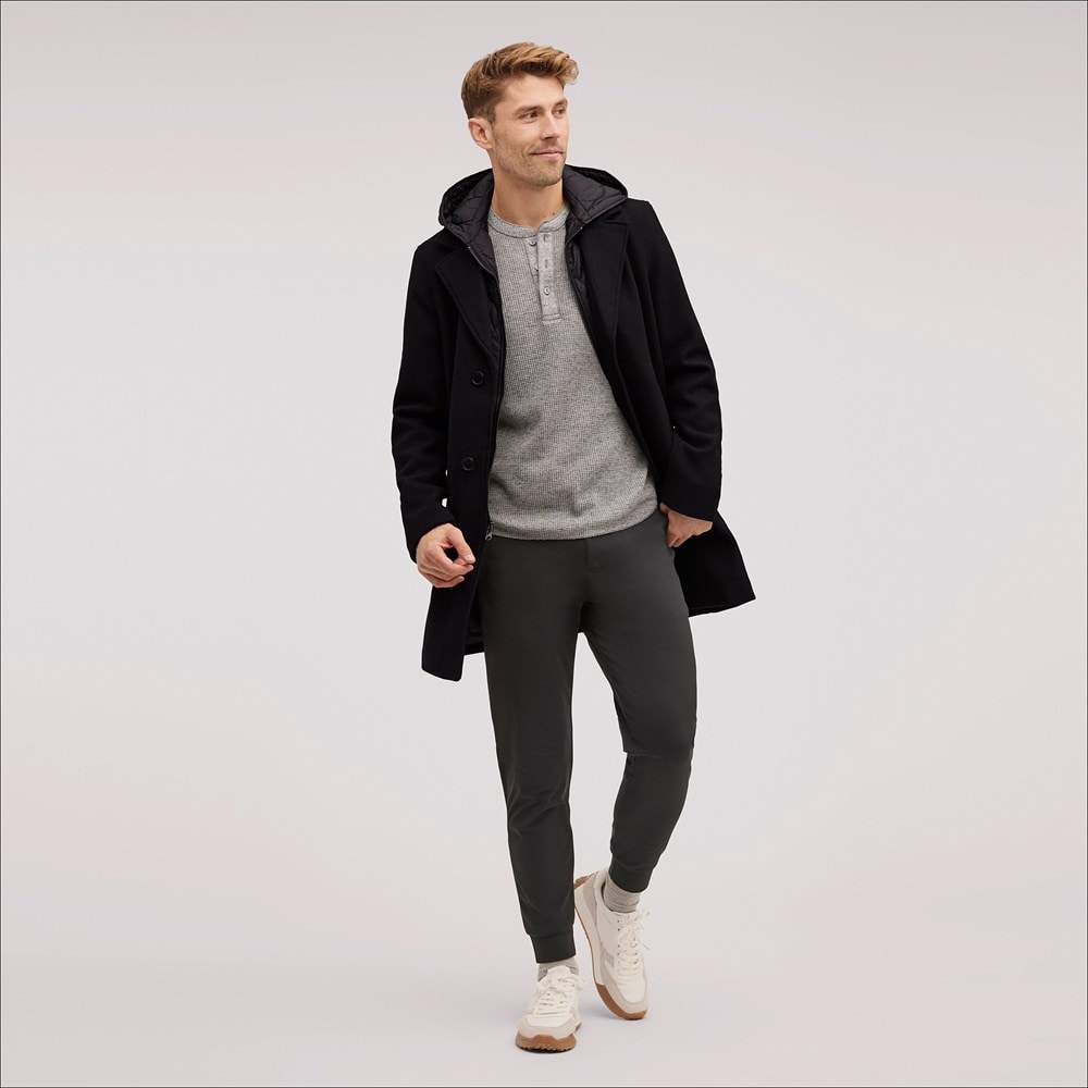 ジャケット・アウター LIDNM FINE WOOL MINIMAL HALF COAT m size ジャケット・アウター LIDNM FINE WOOL MINIMAL HALF COAT m
