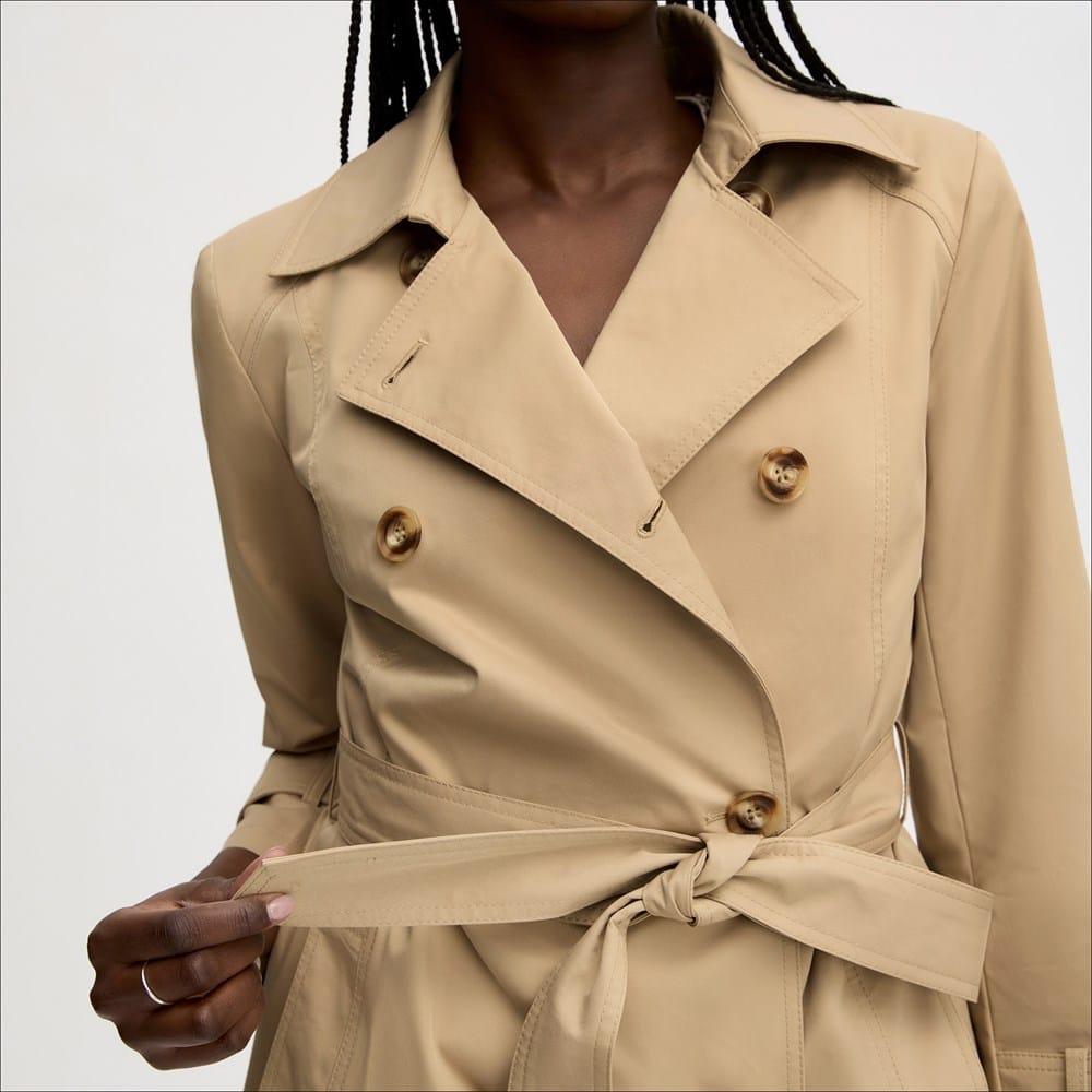 Sam Edelman Double Breasted Trench | Women's Outerwear