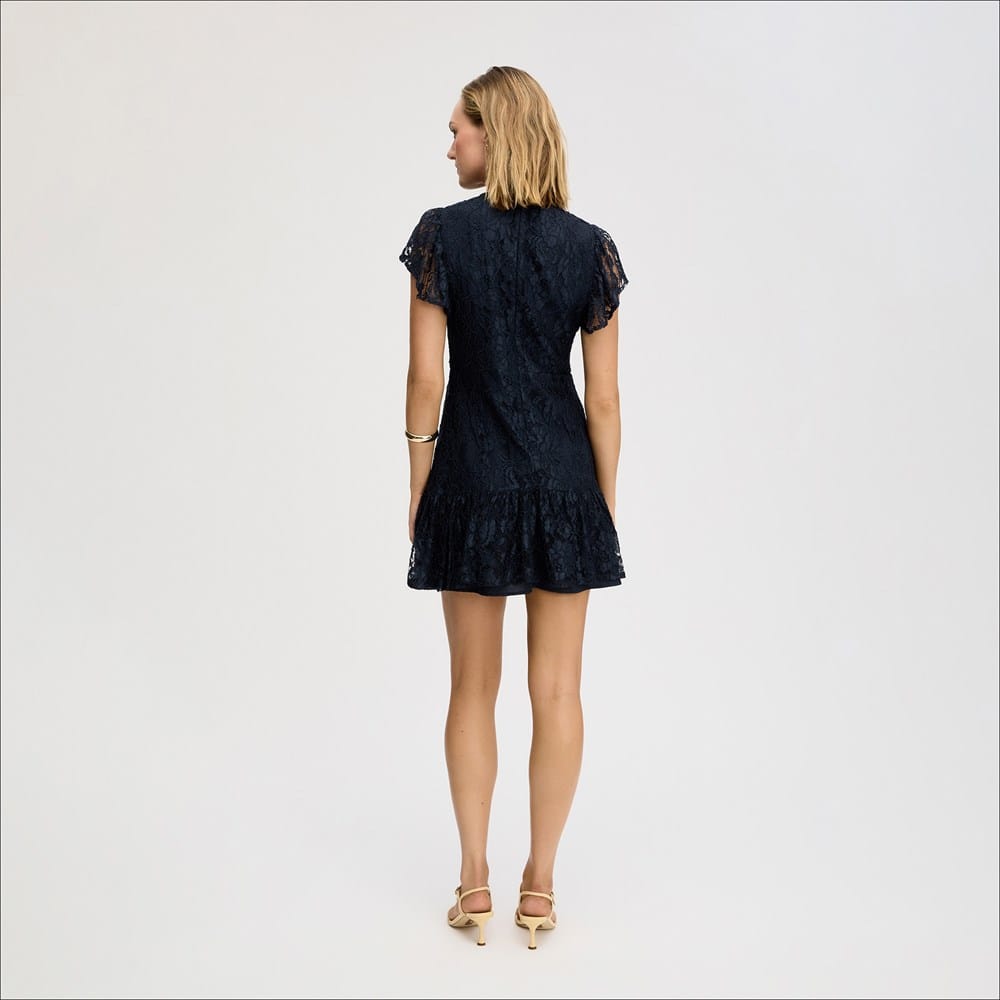 knee length dresses for ladies Heading South Denim Mini Dress
