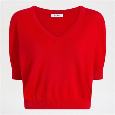 その他 SAM Sam Edelman V-Neck Short Sleeve Sweater | Women's Tops
