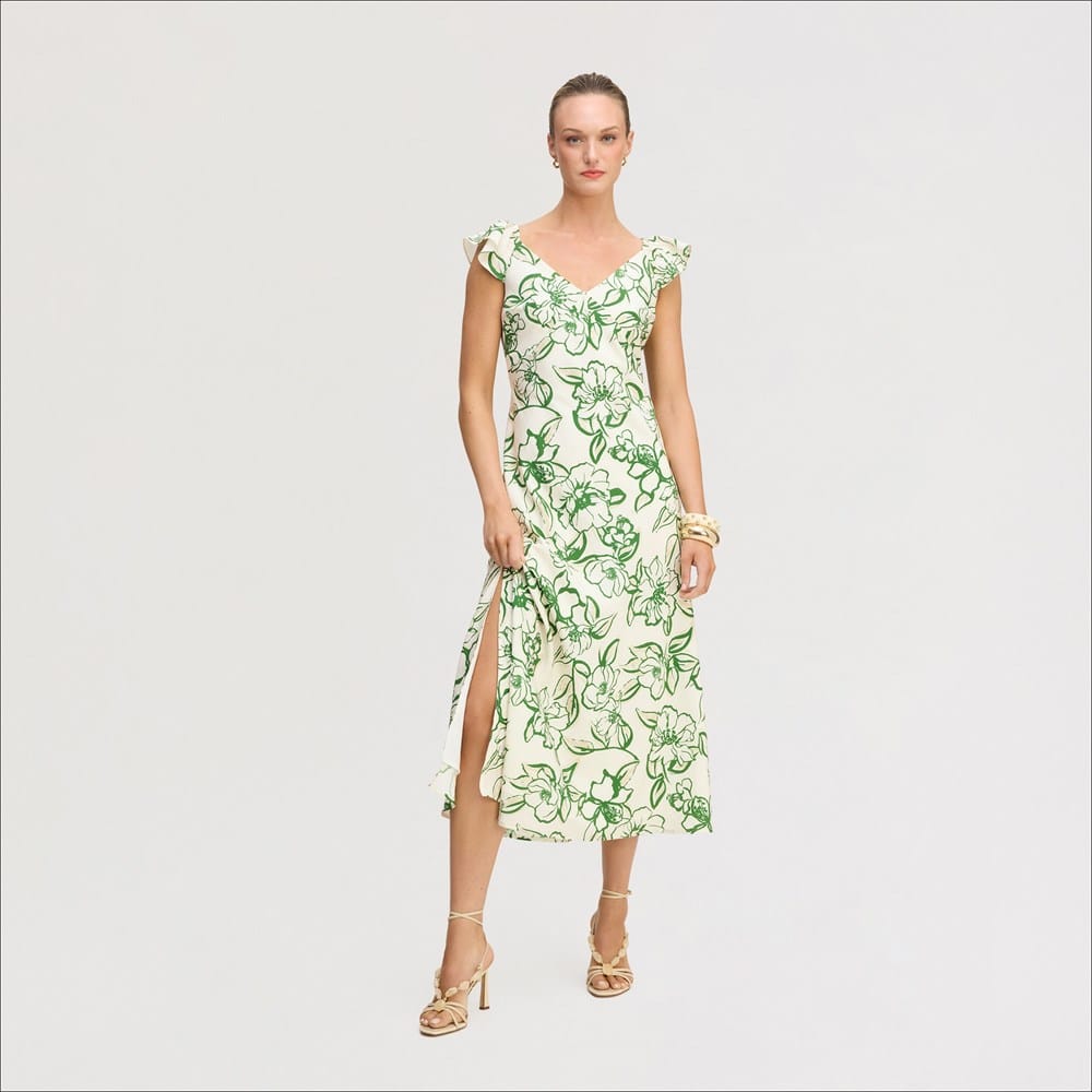 Sam Edelman Petal Sketch Maxi Dress | Women's Dresses and Jumpsuits