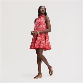 denim dresses 2023 THE TEXAS DRESS BY PINK DESERT Four Hands Salta 4 Color:DustyPeach* kids clothing zipped back