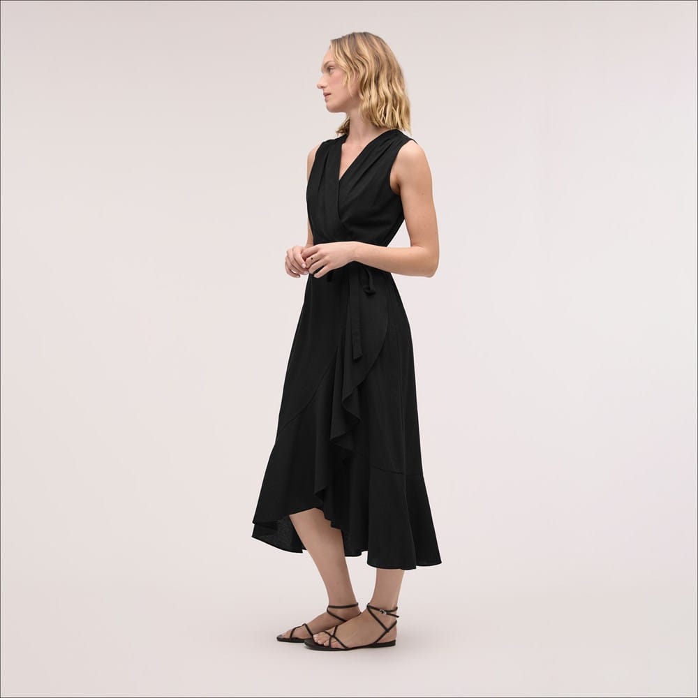 Sam Edelman Sleeveless Faux Wrap Maxi Dress | Women's Dresses and Jumpsuits Sam Edelman Sleeveless Faux Wrap Maxi Dress | Women's Dresses and Jumpsuits