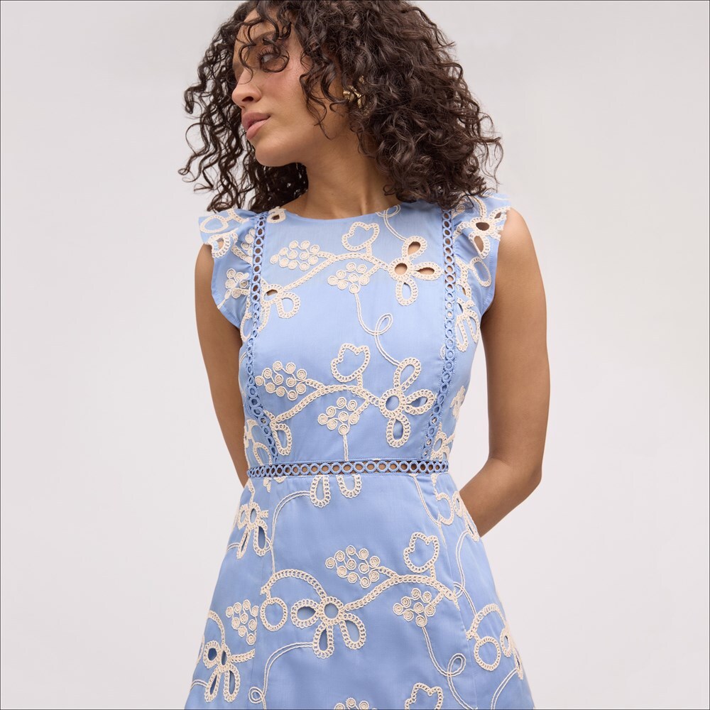 Star Embroidery Sam Edelman Star Dress Sam Edelman Star Dress Online