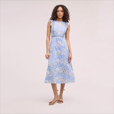 Sam Edelman Palm Jacquard Mini Dress | Women's Dresses and