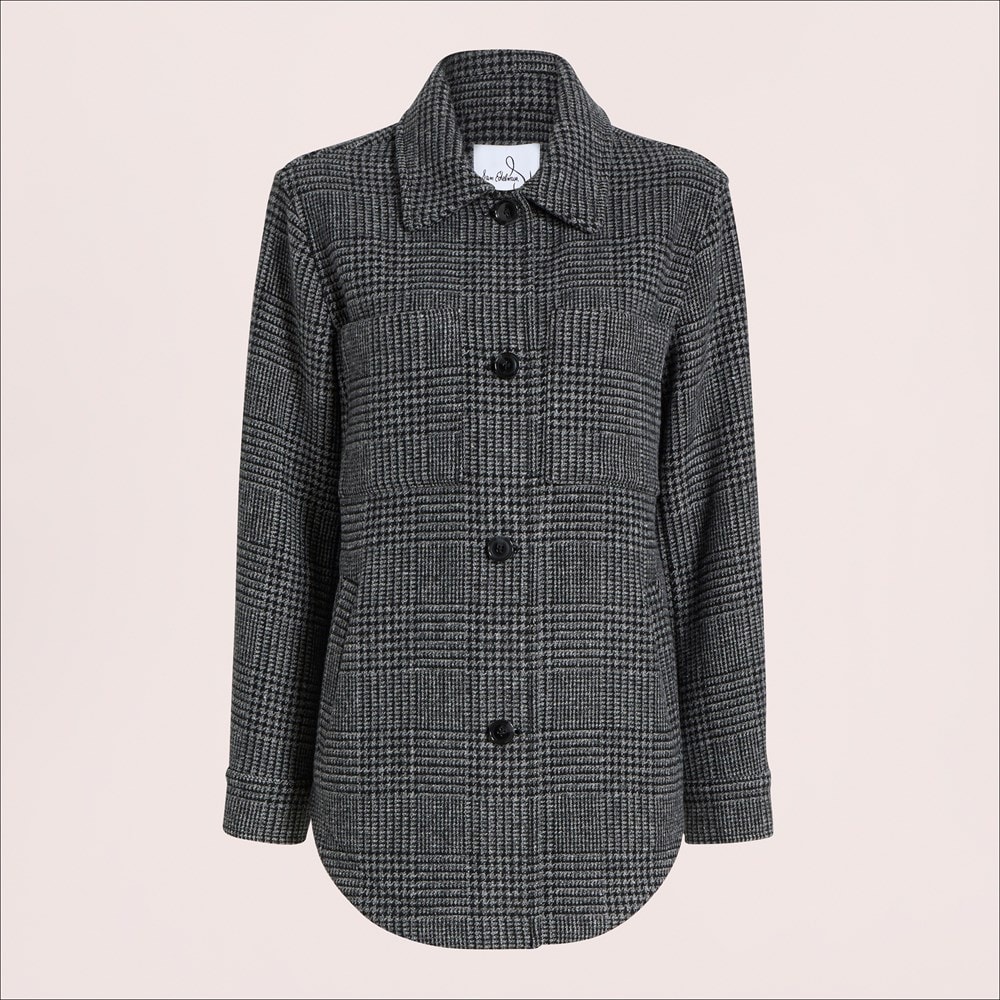 Sam Edelman Plaid Shacket Coat | Women's Outerwear