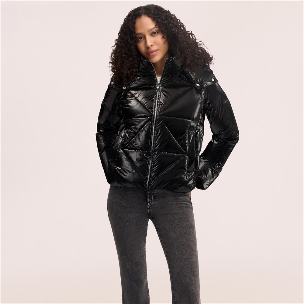 Sam Edelman Mixed Quilt Puffer | Women's Outerwear