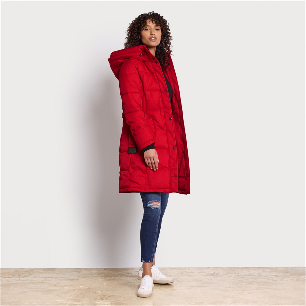 Sam Edelman Belted 3-Quarter Puffer Coat