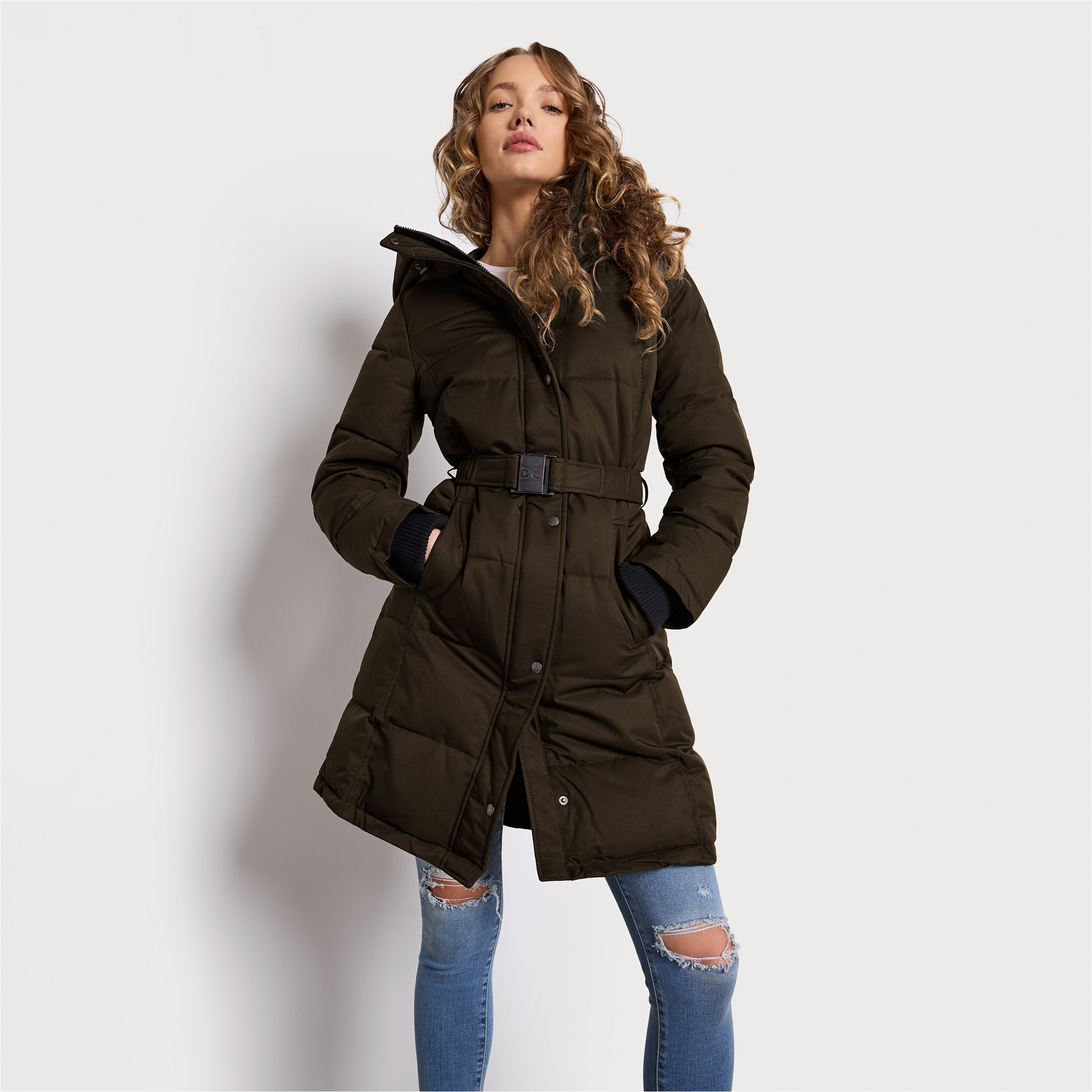 Pillow collar puffer best sale coat sam edelman