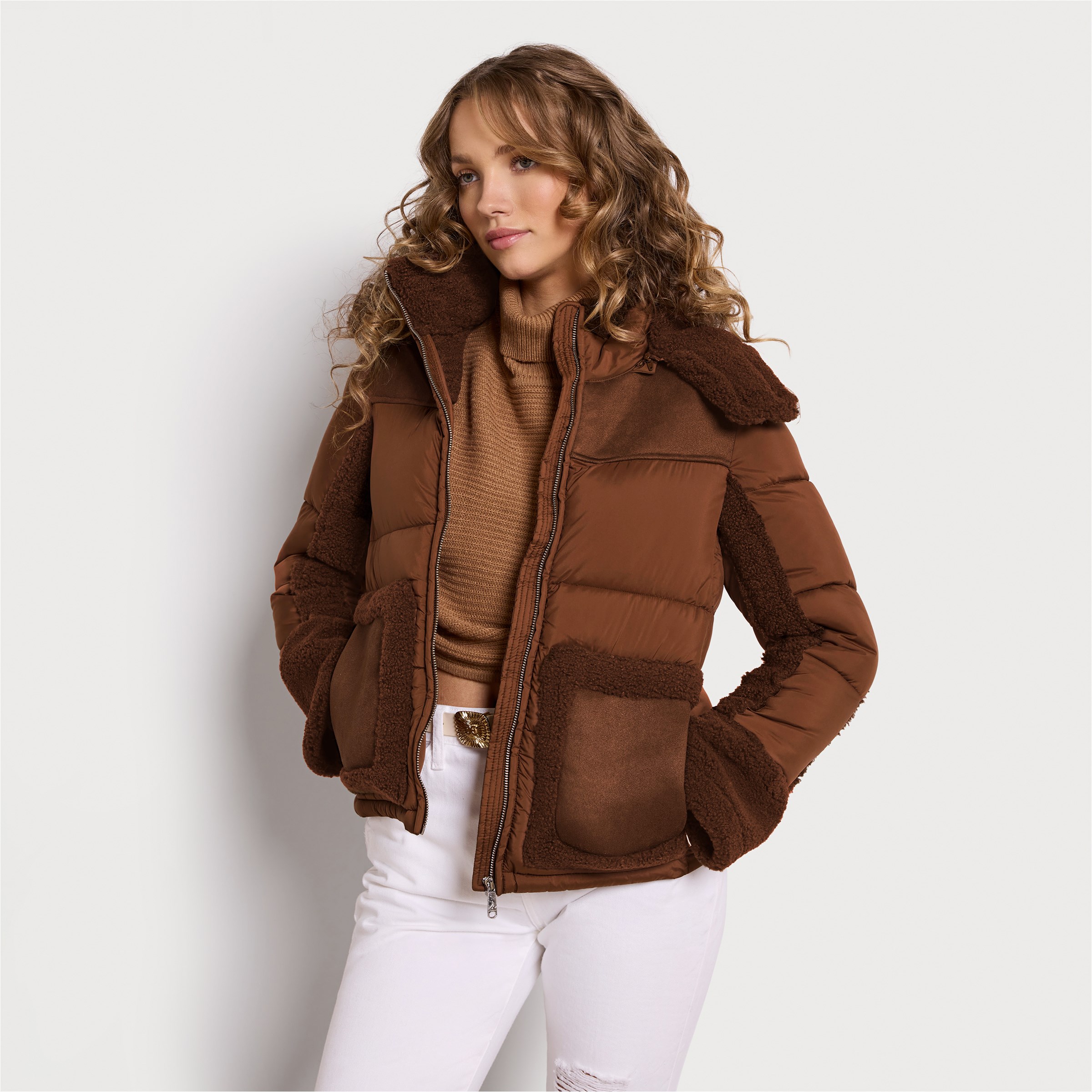 Sam edelman short shop parka