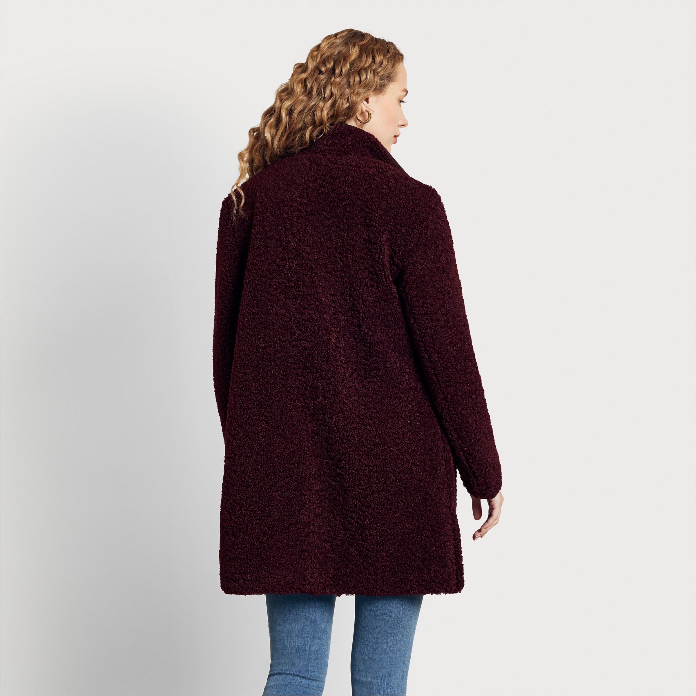Sam edelman faux fur teddy coat outlet