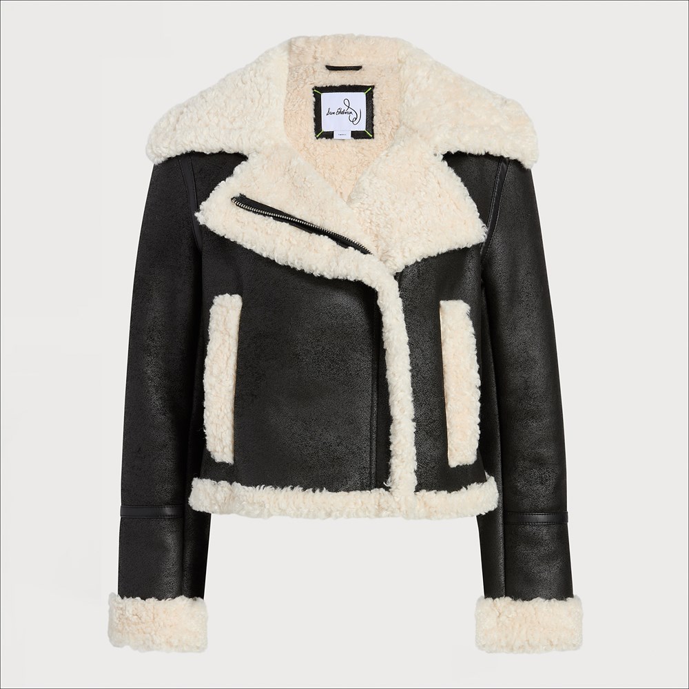 Sam edelman cropped clearance leather jacket