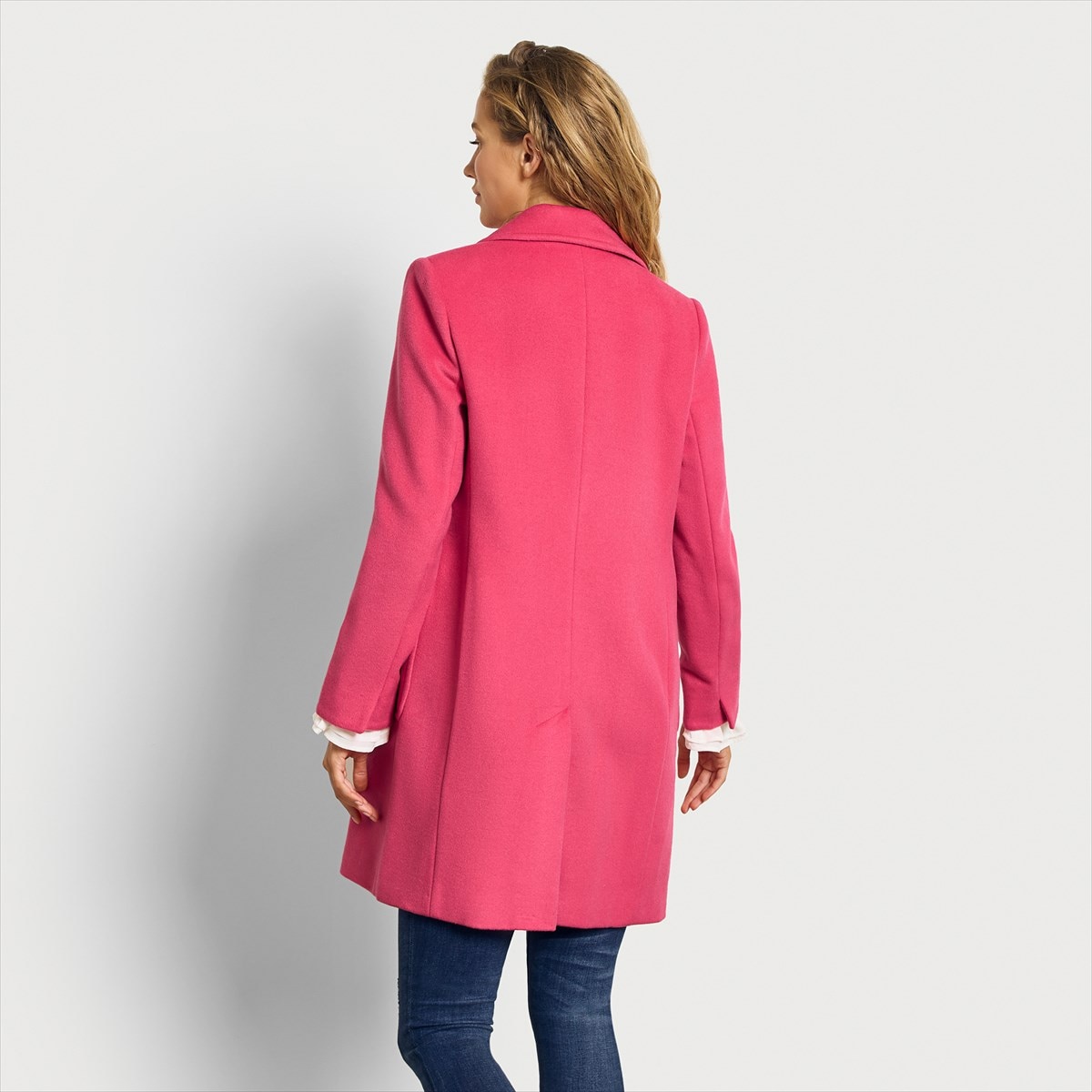 Sam edelman blazer flap pocket wool blend clearance coat